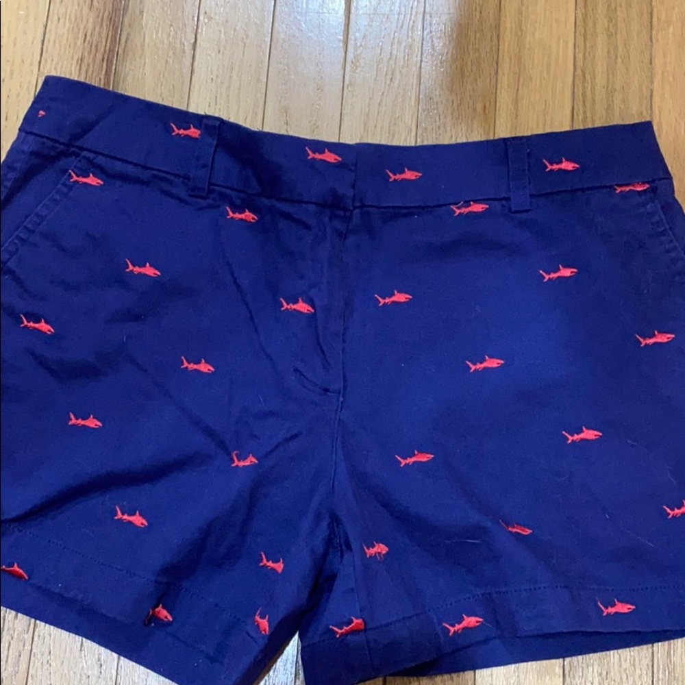 dark blue british khaki shorts